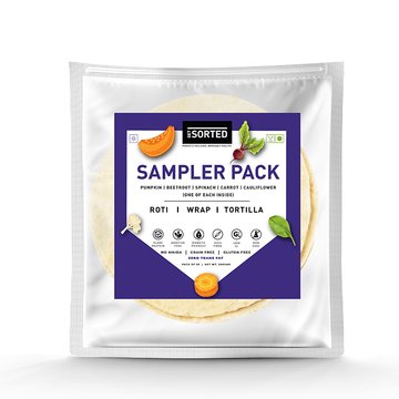 Assorted Wrap Rotis (5 Pack, Vegan, Gluten Free)