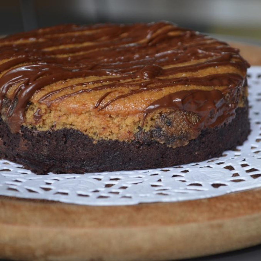 skinny-bakes-cookie-dough-brownie-cake-gluten-free